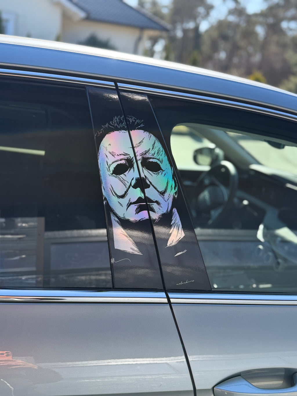 Jason Voorhees Holographic B-Pillar Vinyl – Limitierte Kunstedition (50 Stück weltweit)