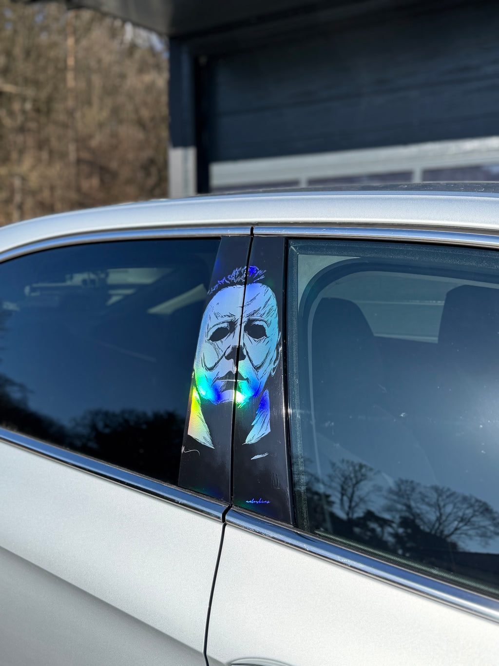 Jason Voorhees Holographic B-Pillar Vinyl – Limitierte Kunstedition (50 Stück weltweit)