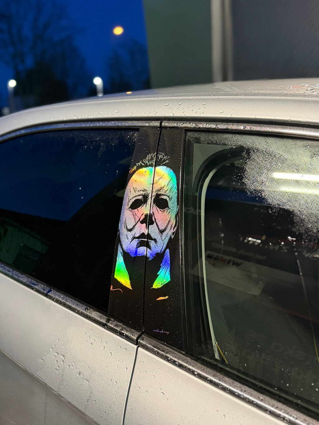 Jason Voorhees Holographic B-Pillar Vinyl – Limitierte Kunstedition (50 Stück weltweit)