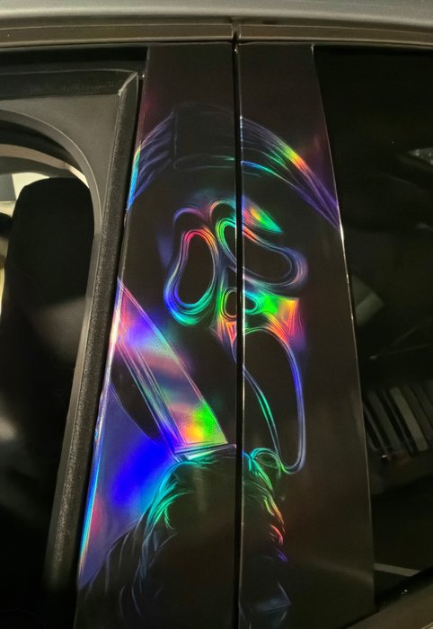 Ghostface Holographic B-Pillar Vinyl – Limited Art Edition (50 pcs Worldwide)