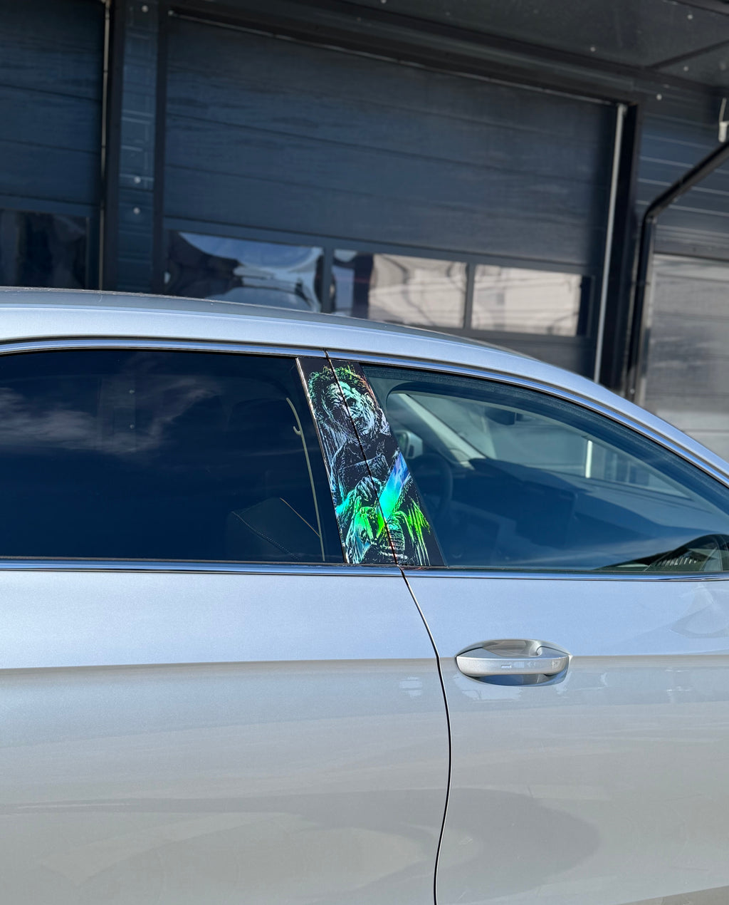 Leatherface Holographic Car Pillar Vinyl Limited Art Edition (50 pcs Worldwide)
