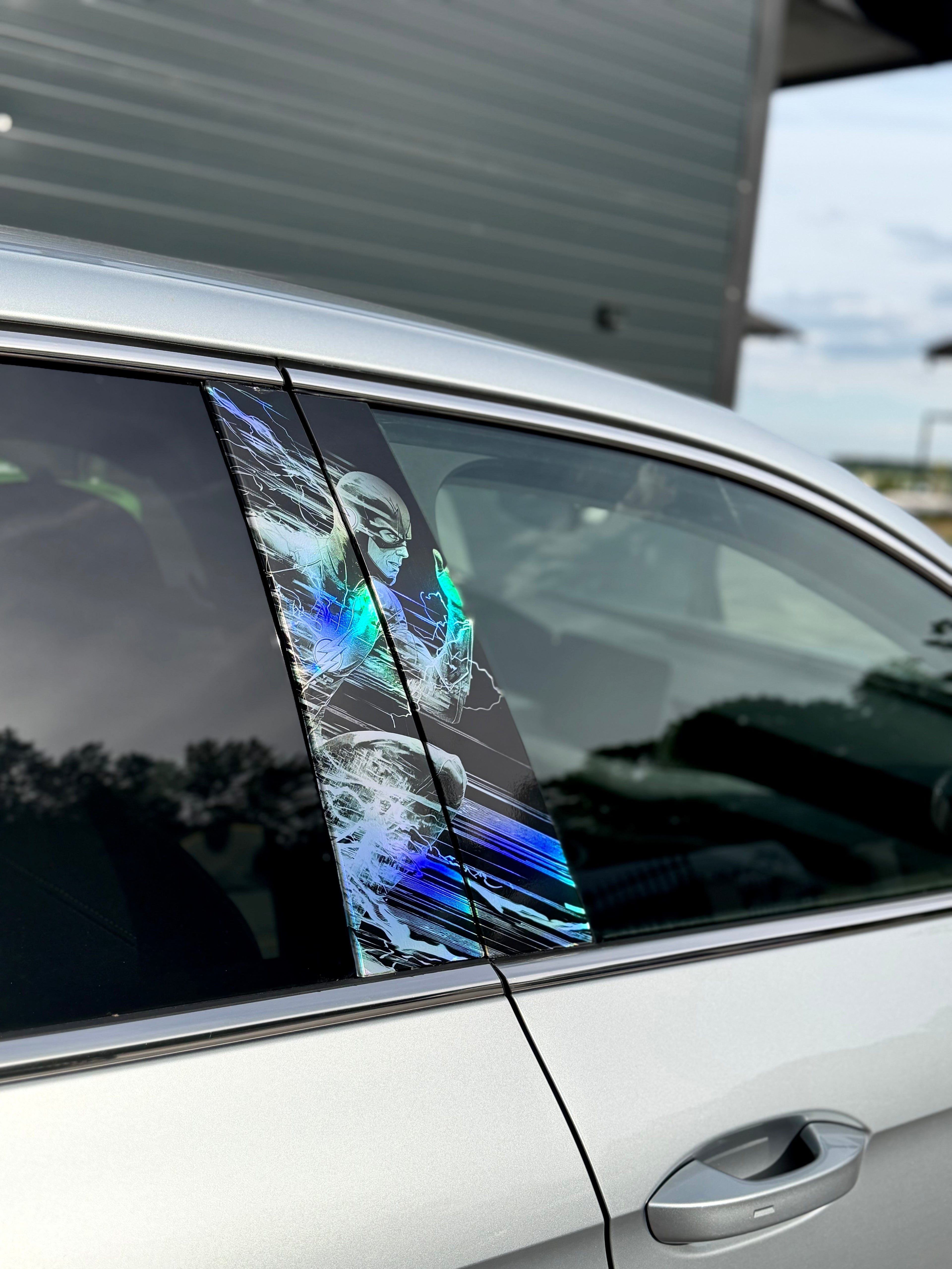 The Flash Holographic Car Pillar Vinyl Limited Art Edition (50 pcs Worldwide)