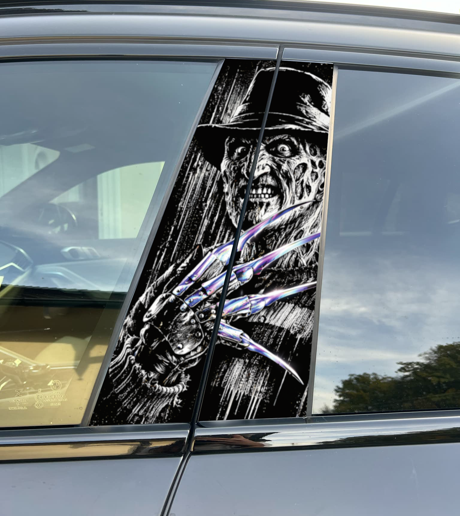 Ghostface Holographic B-Pillar Vinyl – Limitierte Kunstedition (50 Stück weltweit)