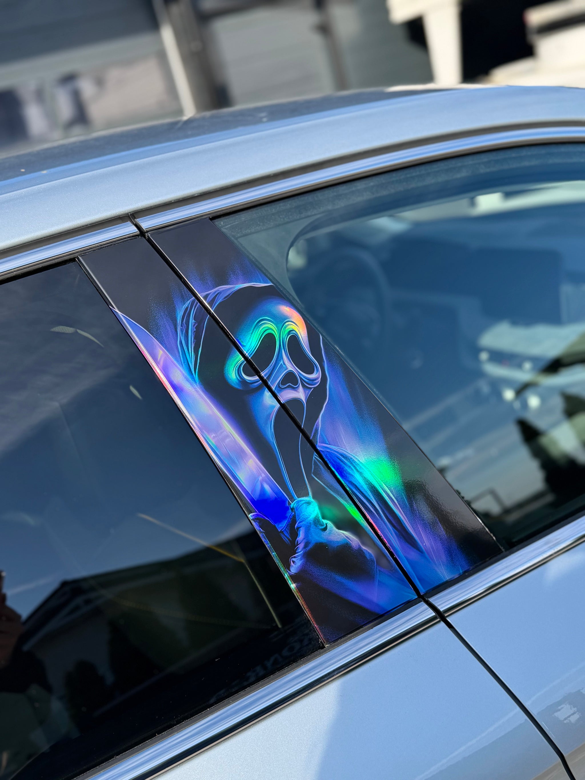 Ghostface Scream Holographic B-Pillar Vinyl – Limited Art Edition (50 pcs Worldwide)