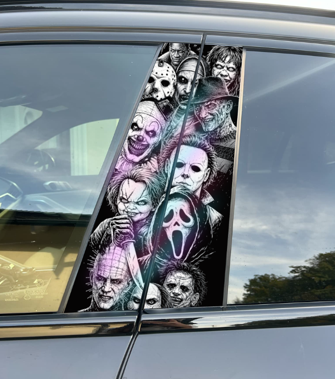 Ghostface Holographic B-Pillar Vinyl – Limitierte Kunstedition (50 Stück weltweit)