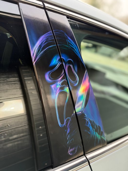 Ghostface Holographic B-Pillar Vinyl – Limited Art Edition (50 pcs Worldwide)