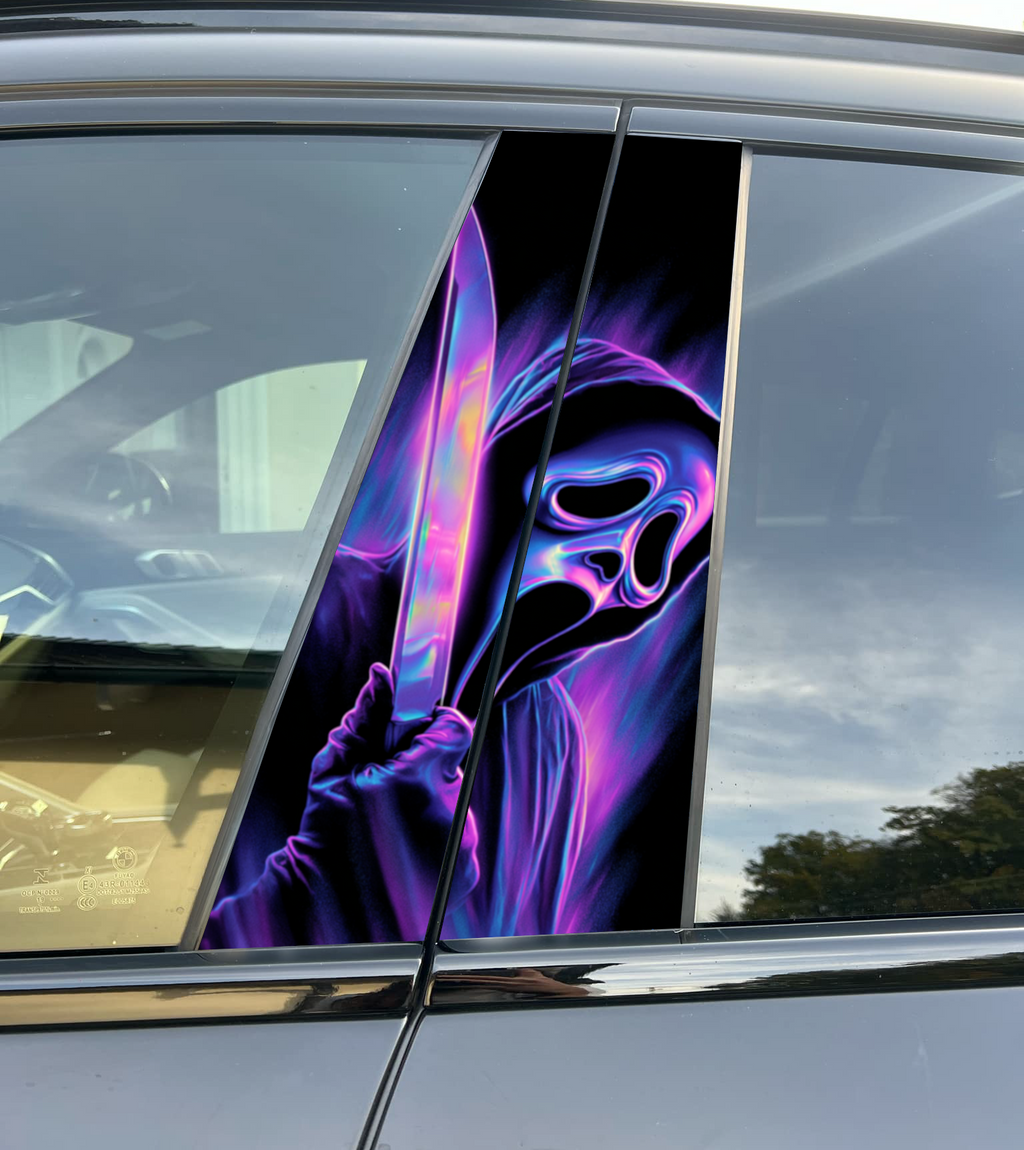 Ghostface Holographic B-Pillar Vinyl – Limitierte Kunstedition (50 Stück weltweit)