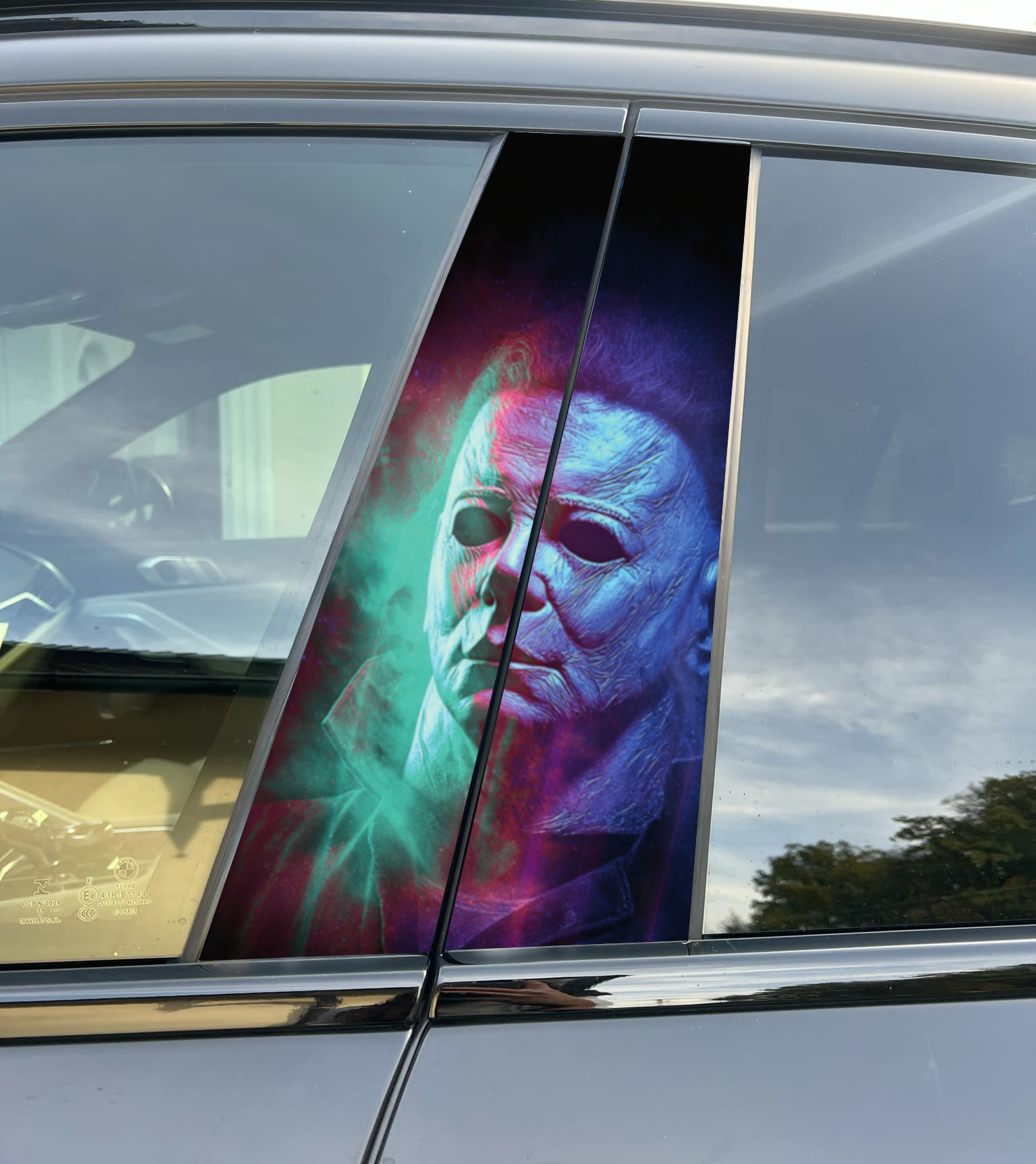 Michael Myers Holographic B-Pillar Vinyl – Limited Art Edition (50 pcs Worldwide)